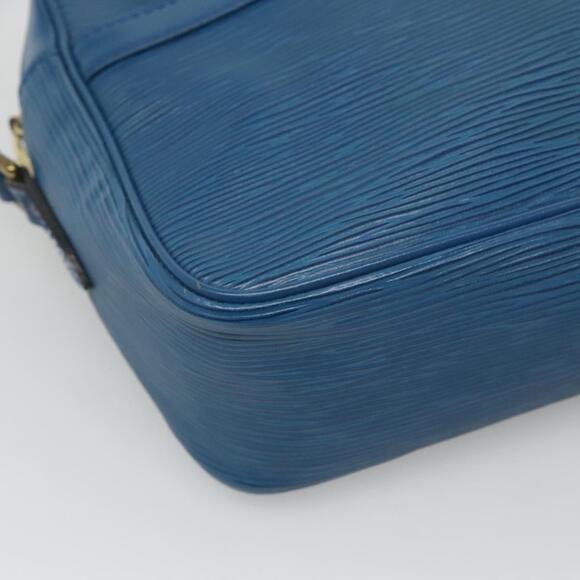 LOUIS VUITTON Epi Trocadero 27 Shoulder Bag Blue M52315 - Picture 15 of 16